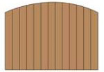 Arched Fence Cut