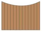 Scalloped Fence Cut