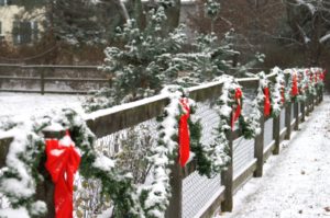 Christmas Fence